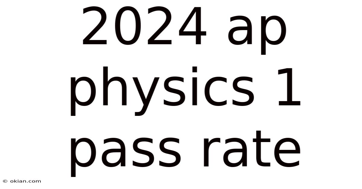 2024 Ap Physics 1 Pass Rate