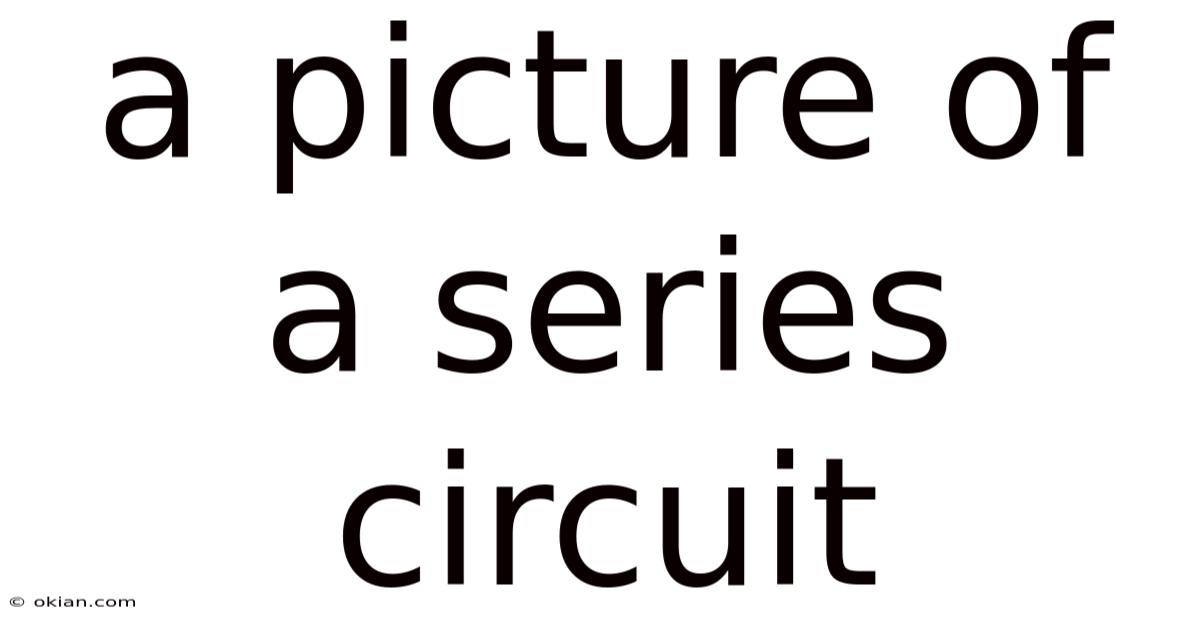 A Picture Of A Series Circuit