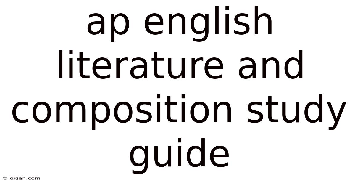 Ap English Literature And Composition Study Guide