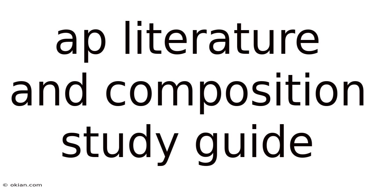 Ap Literature And Composition Study Guide