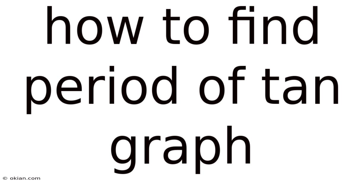 How To Find Period Of Tan Graph