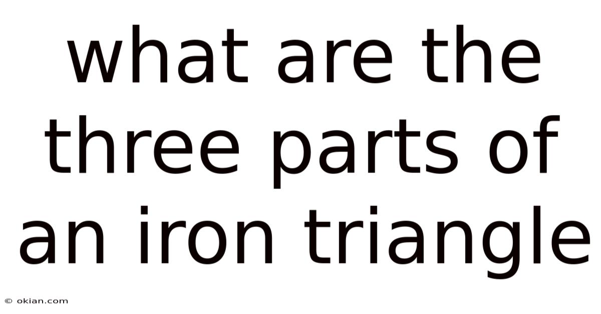 What Are The Three Parts Of An Iron Triangle